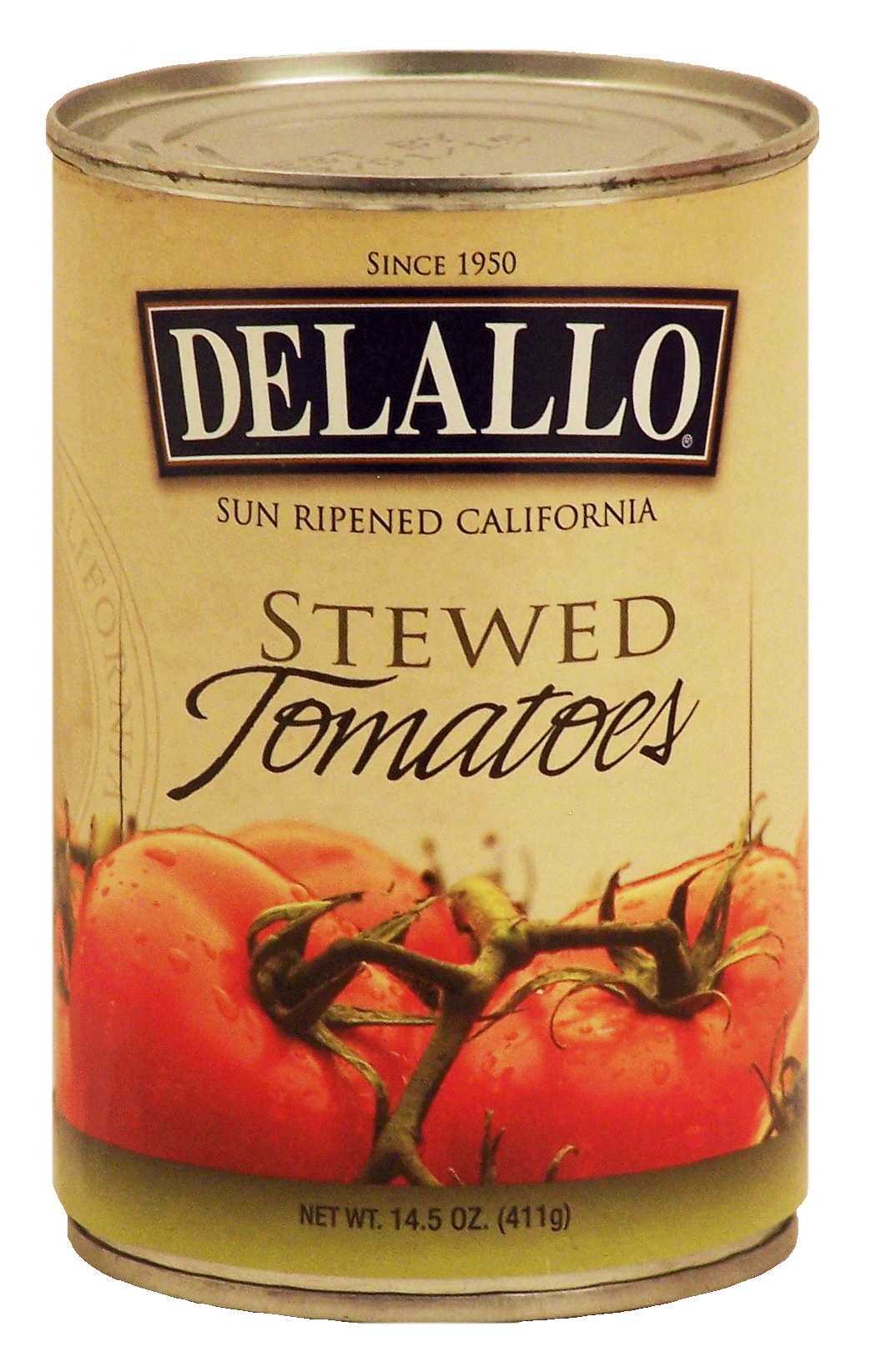 Delallo  italian style stewed tomatoes, sun ripened california Full-Size Picture